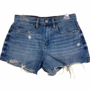 Blank NYC The Barrow High Rise Cut-Off Denim Short